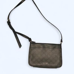 Nine West Black and Grey Crossbody Bag